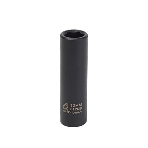 Sunex 312md 3/8-Inch Drive 12-Mm Deep Impact Socket
