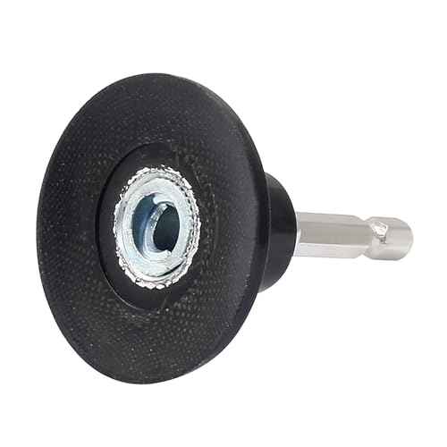 Hordion 2 Inch Disc Pad Holder, Roll Lock Disc Pad Quick Change Disc Adapter Sanding Disc Holder with 1/4" Hex Shank for Polishing Sanding Surface Preparation