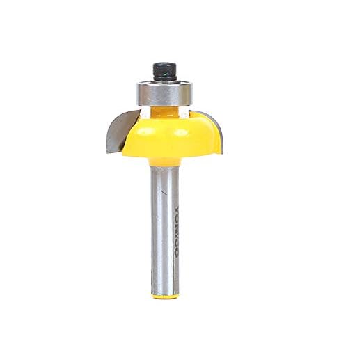 YONICO Cove Router Bits Edge Forming 1/4-Inch Radius 1/4-Inch Shank 13152q