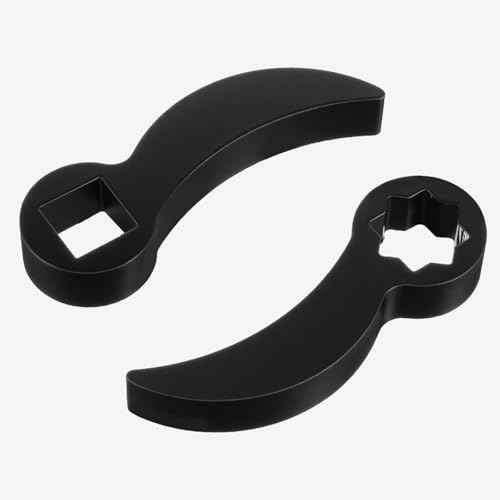 Pry Bar Wrench Adapter, 1/2'' Heavy-Duty Half Shaft Removal Tool, Universal Ratchet Pry Bar Attachment for Automotive Repair, Anti-Slip Crowbar Adapter Head with Professional Car Repair Kit