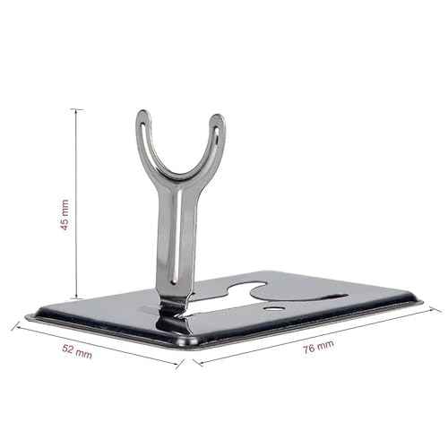 8 Pack Soldering Iron Pen Stand Holder Basic Mini Portable Folding Metal Support Station Shelf Bracket Solder Welding Gun High Temperature Resistance Protecting Base Holders Rack