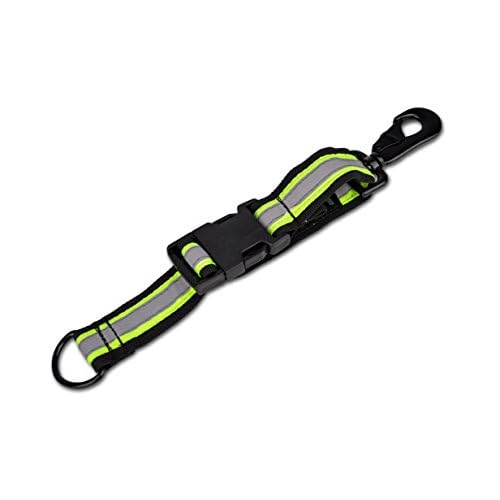 Lightning X Heavy-Duty Ballistic Nylon Glove Strap, Adjustable Size, Reflective Tape for Quick Access (Ideal for Firefighters, EMTs, Construction and Mechanics)