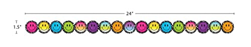Teacher Created Resources Smiley Faces Magnetic Border