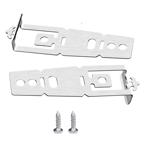 MAREKINEKO WD01X27759 Dishwasher Mounting Bracket 2 Pack with Screws - Compatible with GE Hotpoint
