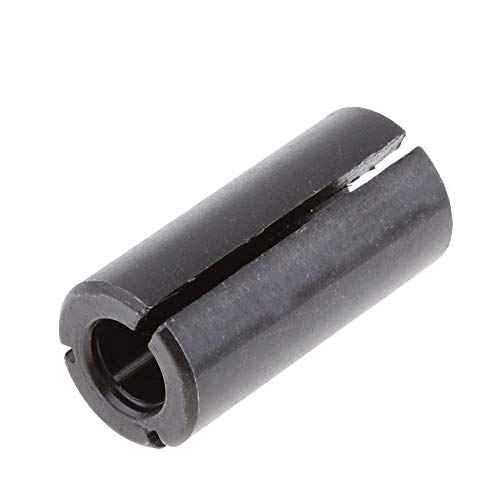 ?????? ???? Pack of 2 Router Collet Set 1/2'' To 1/4'' Dia Chuck Driver Adapter Converter for Woodworking Engraving Machine Tool