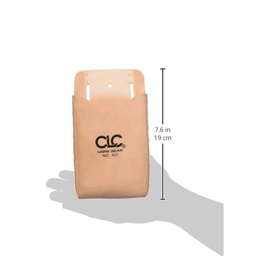 CLC Custom Leathercraft 407 All Purpose Pouch, 4-1/2-In x 7-1/2-In