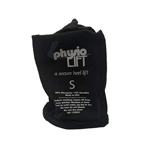 Heel Lift Ankle Sock (Sock Only) (X Small - Black)