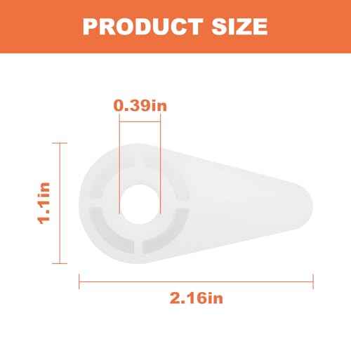 73316 Filter Nut Plate Retainer Fit for Craftsman Ridgid Wet/Dry Vacuum£¬Replaces Part 83872 9-16938 (2 PACK)