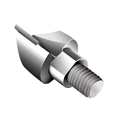 Luckyway 16.5MM(Dia.) Wood Cutter Bit, Double Flute Straight Bit.