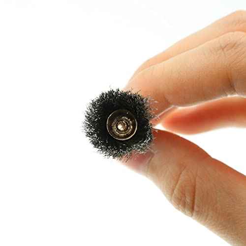 15pcs Cup Shape 15mm Stainless Steel Wire Brush Rust Removing and Polishing Brush for Dremel Rotary Tools Accessories