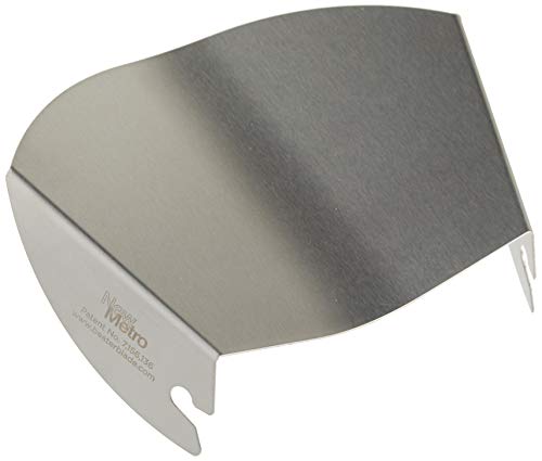 New Metro Design PC-10 Pouring Chute for KitchenAid Stand Mixer with Stainless Steel Bowl – Set of 1, Silver