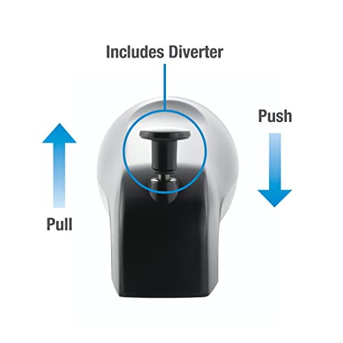 Danco Metal Tub Spout with Diverter - Matte Black Bathroom Faucet Replacement