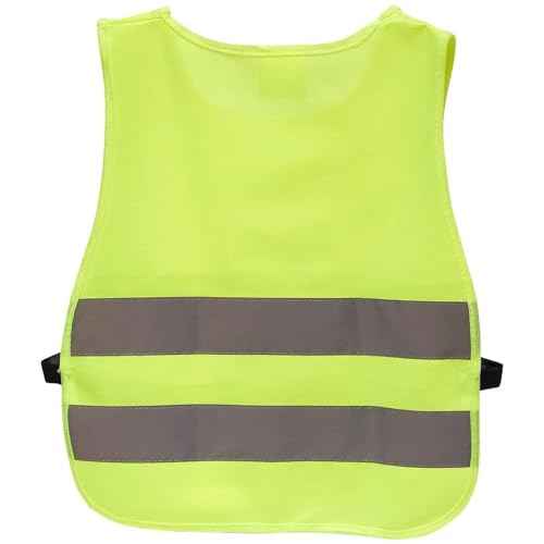 BLUE PANDA 2 Pack Kids Reflective Safety Vest - Kids High Visibility Safety Vest for Outdoor Night Activities, Construction Worker Costume, or Costume Play