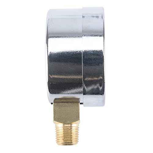 Performance Tool W10055 0-200 PSI Air Gauge for Air Tank Accessory