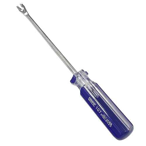 3 Pcs Tack Lifter Nail Puller, Elbow Head V Tip Nail Staple Rivet Tack Puller Screwdriver Tool, Length: 9.4"