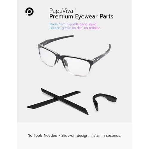 Replacement Rubber Kits Nose Pieces & Earsocks for Oakley Activate OX8173 / Activate AF OX8169F