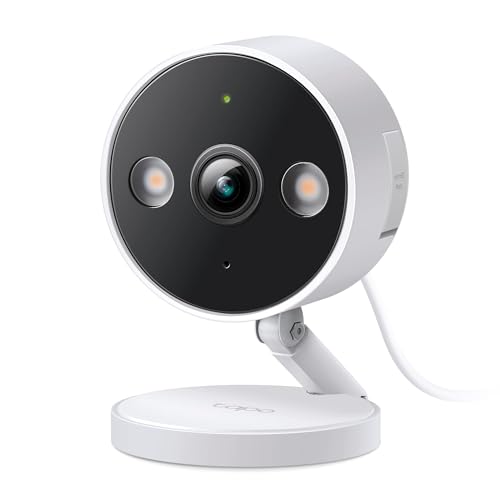Tapo 2K+ Indoor/Outdoor Wired Security Camera C120 - White 1-Pack