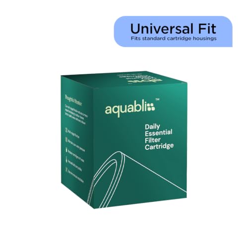 Aquabliss SFC220 Daily Essential Shower Filter Cartridge - Replacement Filter for Well & City Water - Variation 1