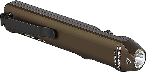 Streamlight Wedge 1000-Lumen Flat Flashlight Coyote - Dual-Mode, USB-C Rechargeable
