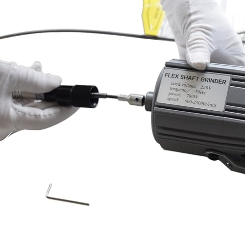 Inner Flex Shaft Cable, 1pc Internal Flexible Shaft Core Attachment with Spring for Hanging Grinder Power Carver Rotary Tool Replacement Accessories