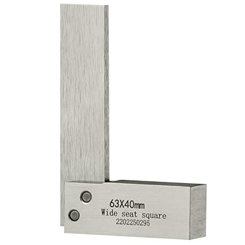 Boomgood Machinist Square Set 4-Piece 63x40mm 80x50mm 100x63mm 160x100mm Hardened 45# Steel DIN 875