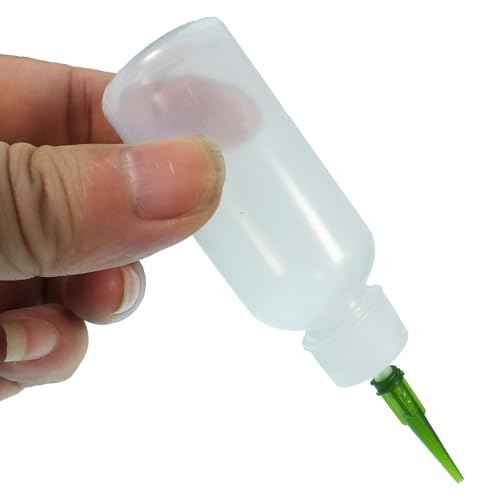 100pcs 14GA Plastic Tapered Pinhead Blunt Syringe Tips Adhesive Dispensing Plastic Glue Tips for Oil or Glue Applicator Lndustrial All Plastic Conical Needle Nozzle