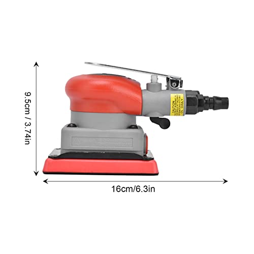 Vizni 75x100mm Pneumatic Square Air Sander for Wood & Metal