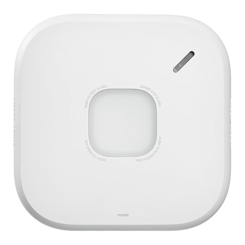 First Alert SC5 Hardwired Smart Smoke & CO Alarm with Voice & App Alerts