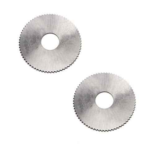 72 Teeth Milling Slitting Slotting Saw Mill Cutter 75mm/2.95" Dia 1mm/0.04" Thick - Pack of 2