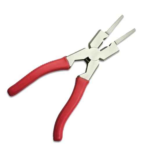 8" MIG Welding Pliers, High Carbon Steel Multi-Functional Welding Pliers, Anti-Rust Mig Welder Plier Clip Tool, Professional Welding Soldering Tool for Wire Cutting, Spatter Scraping