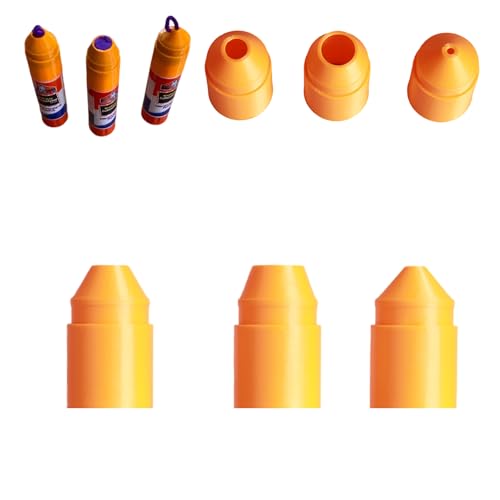 Precision Tip Compatible with Elmer's Washable School Glue Sticks Disappearing Purple | Fine Tip Glue Applicator for Crafts, Sewing, and Paper Projects