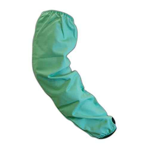 MAGID SparkGuard 24" Flame Resistant Sleeves with Thumb Slot, 1 Pair, One Size, 24" Long, Green, 18024TS