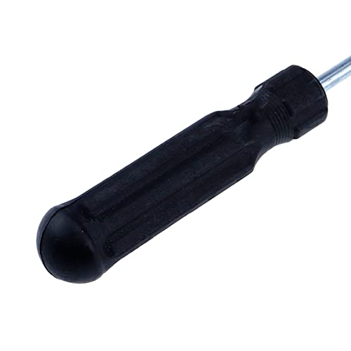 10Pcs Screwdrivers Set, 5 Phillips Screwdriver & 5 Flat Head Screwdriver Magnetic Screwdriver Set for Fastening, Loosening Screws, Repairing Home Improvement Craft (Black, 6 Inch)