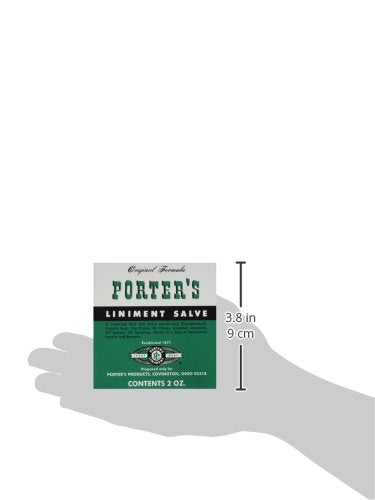 Porter's Liniment Salve Pack of 2 - Pain Relief and Muscle Soothing