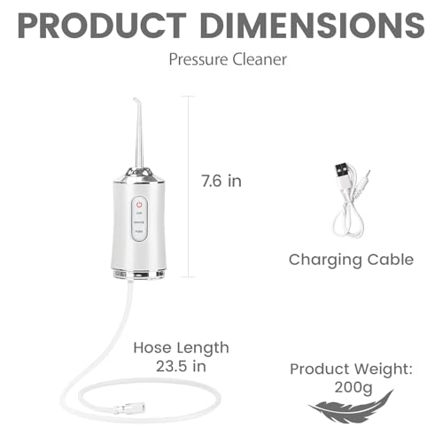 High-Pressure Ninja Slushie Machine Cleaner Accessory FS301/FS300 – 80-120 PSI, 360° Nozzle