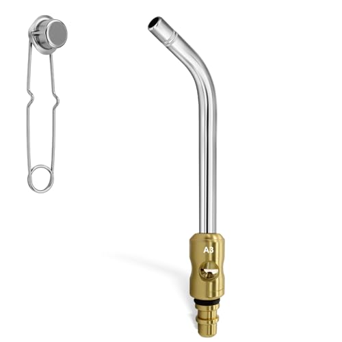 A-3 3/16" Air Acetylene Replacement Tip for Turbo Style for PLF-A5 or G-4 Handles, with Flint Striker (A-3 3/16")