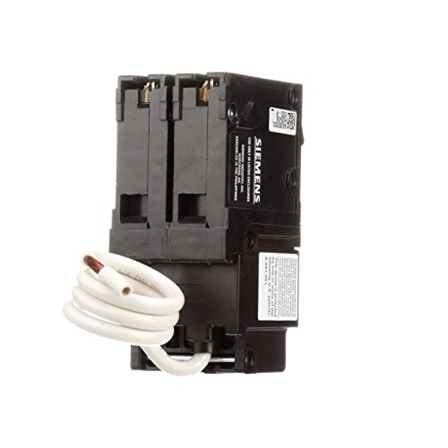 Siemens QF250A Ground Fault Circuit Interrupter Breaker - 50 Amp, 2 Pole, 240V, UL Listed, Self-Test Safety Interrupter