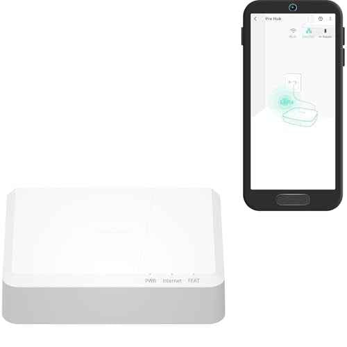 X3 Hub Smart Home Gateway: 1/4 Mile Super Long Range LoRa Enabled Smart Home Automation Bridge Home Security Monitoring System - Central Controller for YoLink Smart Home Devices - White
