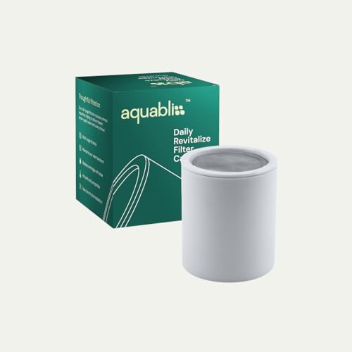 Aquabliss SFC100 Daily Revitalize Vitamin C & Mineral Shower Filter Cartridge - Replacement for SF100