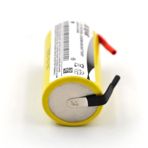 (5-Pack) Sub C 1.2V 2000mAh Ni-CD Rechargeable Batteries with Tabs for Power Tools, Cordless Drills, Emergency Lights, High Drain Devices