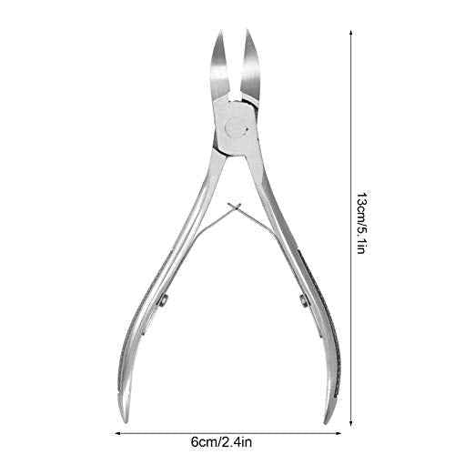 Haofy Pig Tooth Cutting Pliers, Stainless Steel, Ergonomic Handle, 13cm x 2.4in, 73g