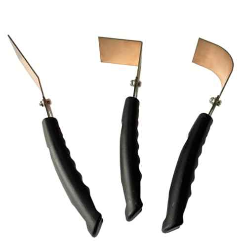 Copper Spoon Welder Backer Tools Welders Helper MIG Spot Welding Equipment with 3 Plate Set, Flat/Angle/Curved Copper Paddle Backer