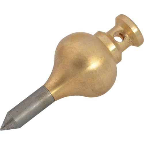 Monument 251k Brass Plumb Bob 8oz Size 4