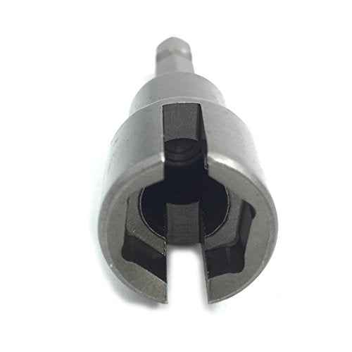 (2pc) Power Wing Nut Driver Set,Slot Wing nuts Drill Bit Socket Wrenches Tools Set,1/4" Hex Shank Drills Bits for Panel Nuts screws bolt