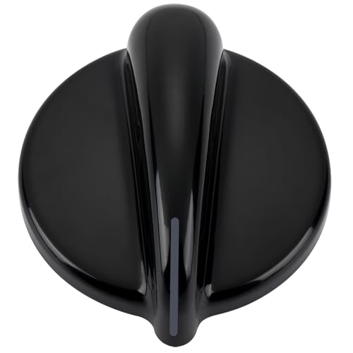 GE Range Burner Control Knob WB03T10236, Replacement D-Shaft Fit for Specific Models