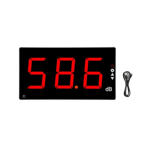 Mulcort Digital Sound Level Meter 30-130 dB with Alarm