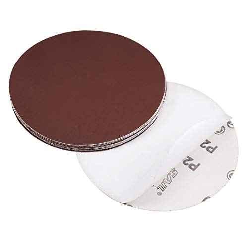 uxcell 6" PSA Sanding Discs 2000 Grits Self Stick Aluminum Oxide Sandpaper for Random Orbital Sander Wood Metal Dry Polishing 20pcs