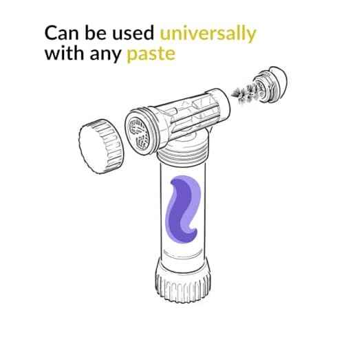 Empty Fluxuator Dual Head. Fill with your own paste/flux