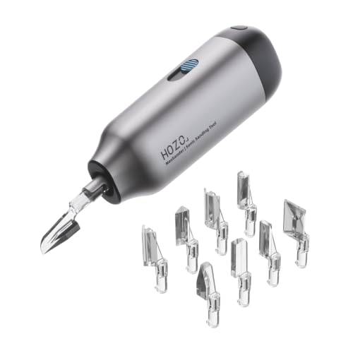 HOZO NeoSander Reciprocating Detail Sander with Adjustable Stroke, Compact Electric Pen for Precision Crafts & Model Making