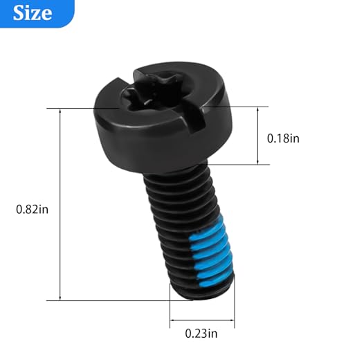 394589-01 for Dewalt Miter Saw Blade Arbor Bolt, Compound Miter Saw Tile Saw Replacement Parts Compatible with DW703 DW704 DW705 DWS782 DW706 DW715 DW718 DHS790 DWS779 DWS780, More (2 PCS)